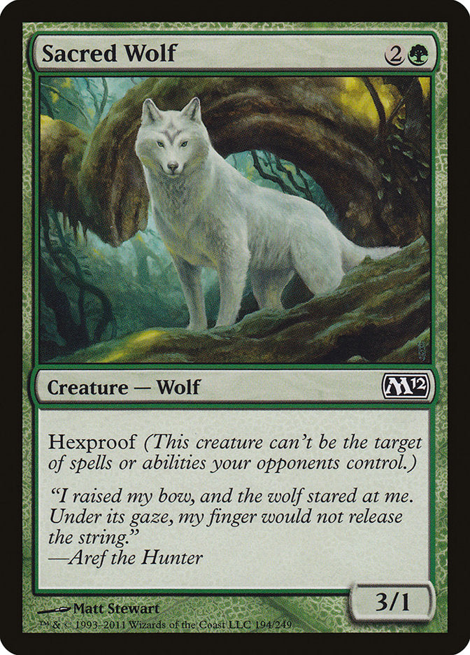 Sacred Wolf [Magic 2012] | Impulse Games and Hobbies