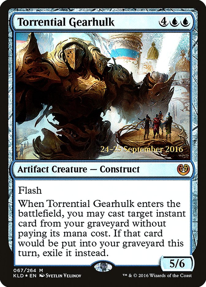 Torrential Gearhulk [Kaladesh Prerelease Promos] | Impulse Games and Hobbies