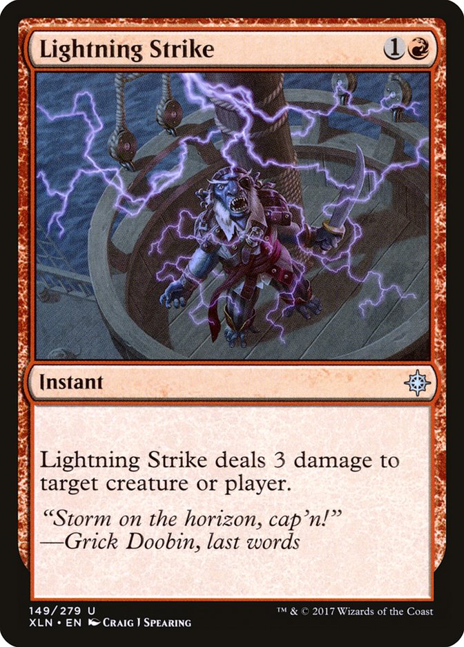 Lightning Strike [Ixalan] | Impulse Games and Hobbies