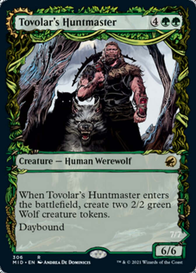 Tovolar's Huntmaster // Tovolar's Packleader (Showcase Equinox) [Innistrad: Midnight Hunt] | Impulse Games and Hobbies