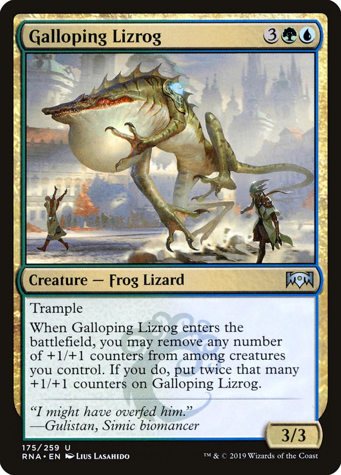 Galloping Lizrog [Ravnica Allegiance] | Impulse Games and Hobbies