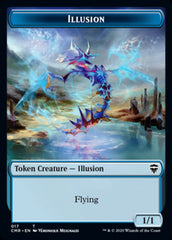 Illusion // Plant Token [Commander Legends Tokens] | Impulse Games and Hobbies