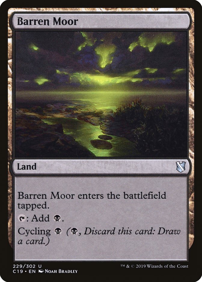 Barren Moor [Commander 2019] | Impulse Games and Hobbies