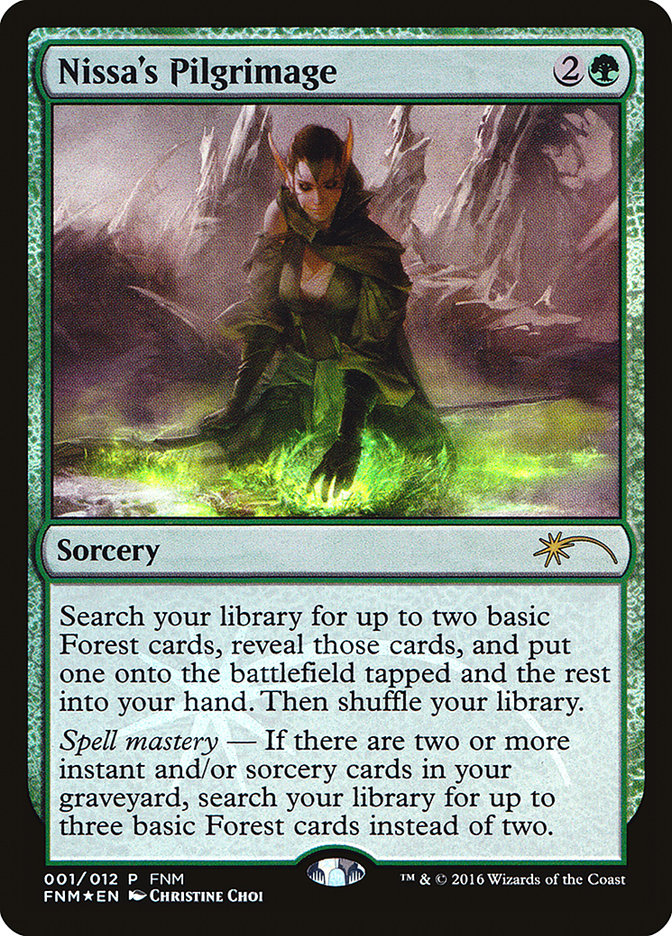 Nissa's Pilgrimage [Friday Night Magic 2016] | Impulse Games and Hobbies