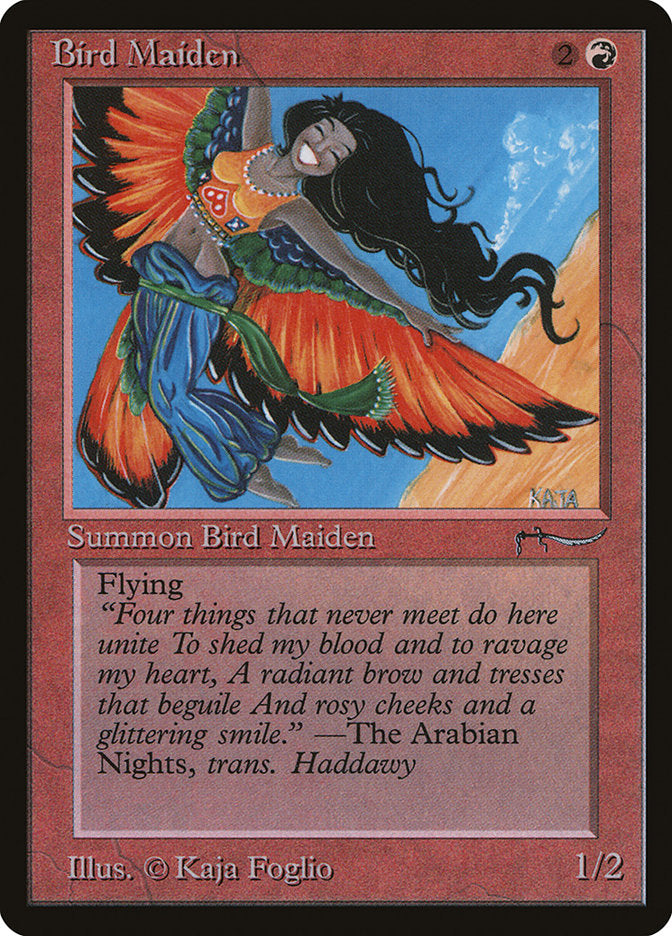 Bird Maiden (Dark Mana Cost) [Arabian Nights] | Impulse Games and Hobbies