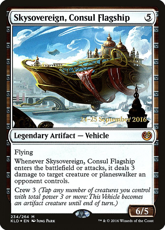 Skysovereign, Consul Flagship [Kaladesh Prerelease Promos] | Impulse Games and Hobbies