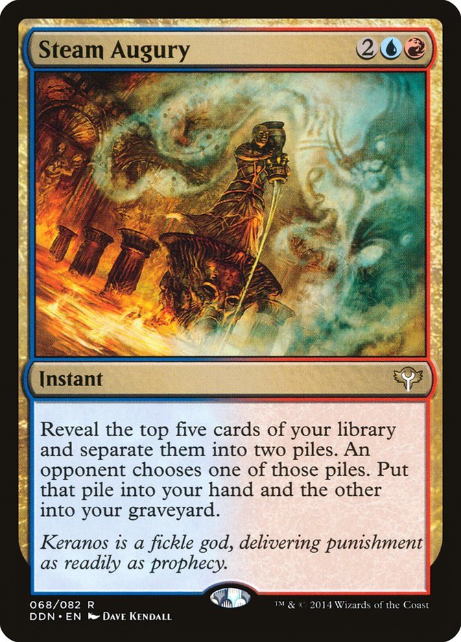 Steam Augury [Duel Decks: Speed vs. Cunning] | Impulse Games and Hobbies