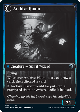 Overwhelmed Archivist // Archive Haunt [Innistrad: Double Feature] | Impulse Games and Hobbies