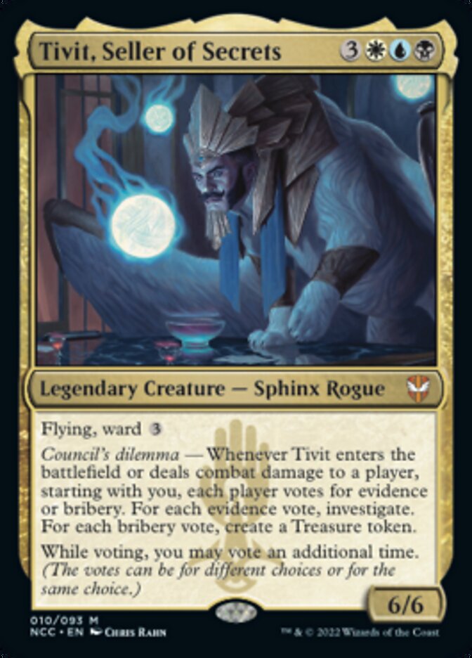 Tivit, Seller of Secrets [Streets of New Capenna Commander] | Impulse Games and Hobbies