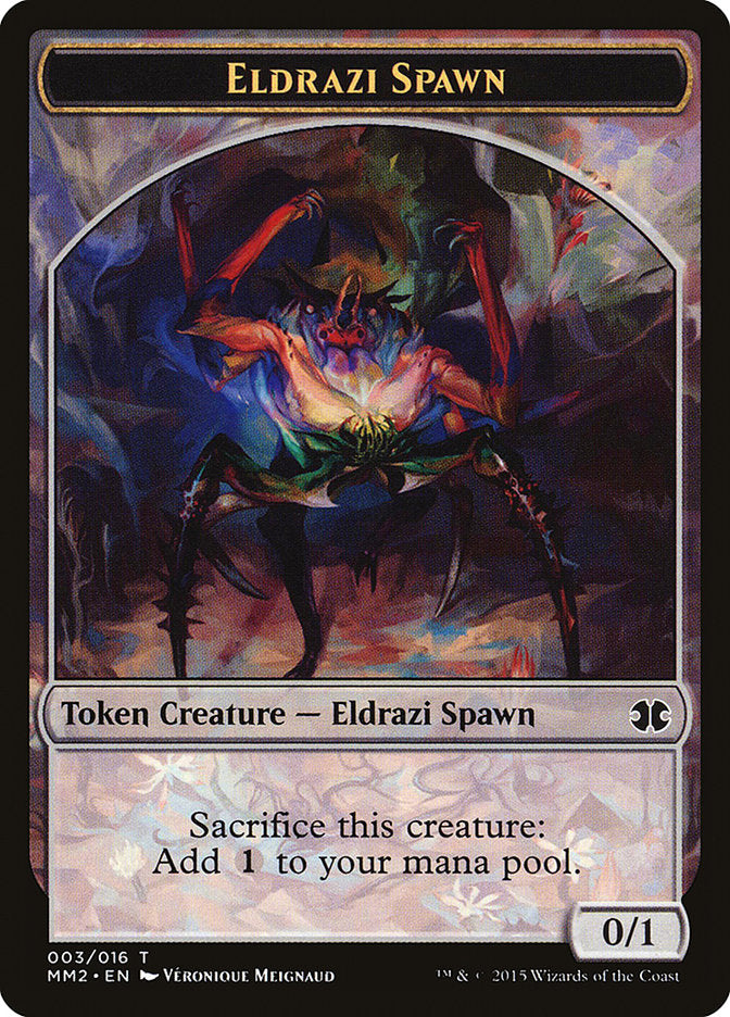 Eldrazi Spawn (003/016) [Modern Masters 2015 Tokens] | Impulse Games and Hobbies