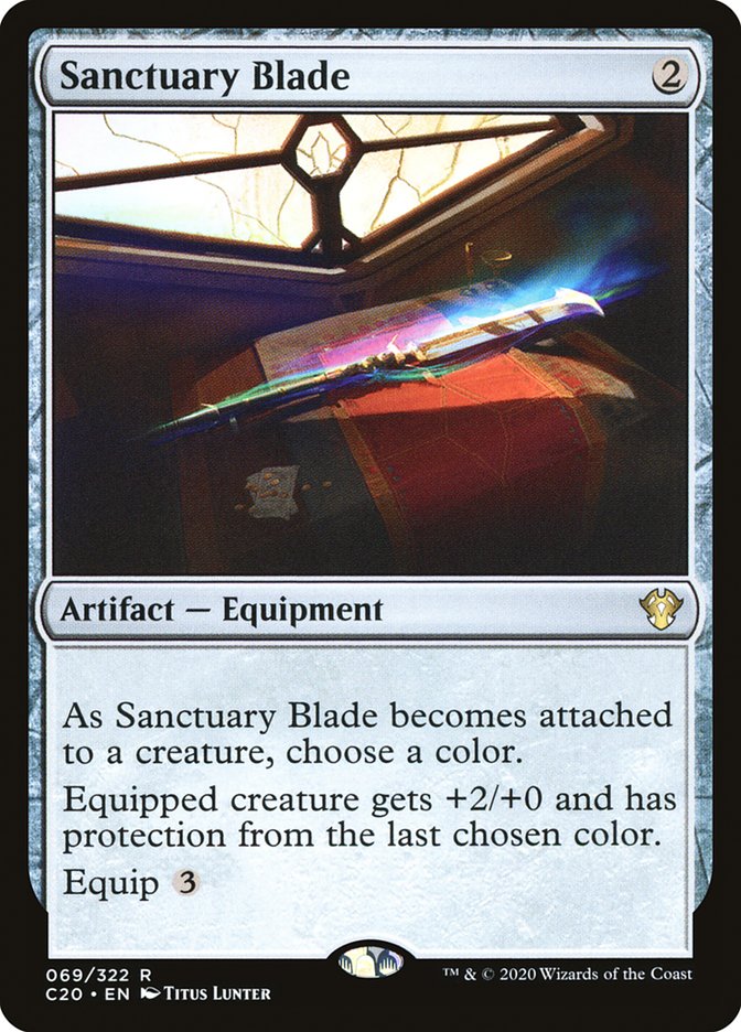 Sanctuary Blade [Commander 2020] | Impulse Games and Hobbies