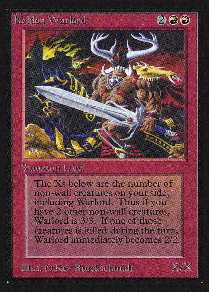 Keldon Warlord [Collectors' Edition] | Impulse Games and Hobbies