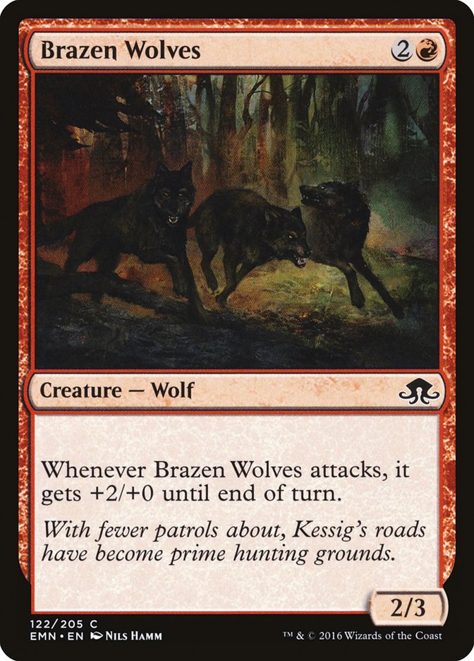 Brazen Wolves [Eldritch Moon] | Impulse Games and Hobbies