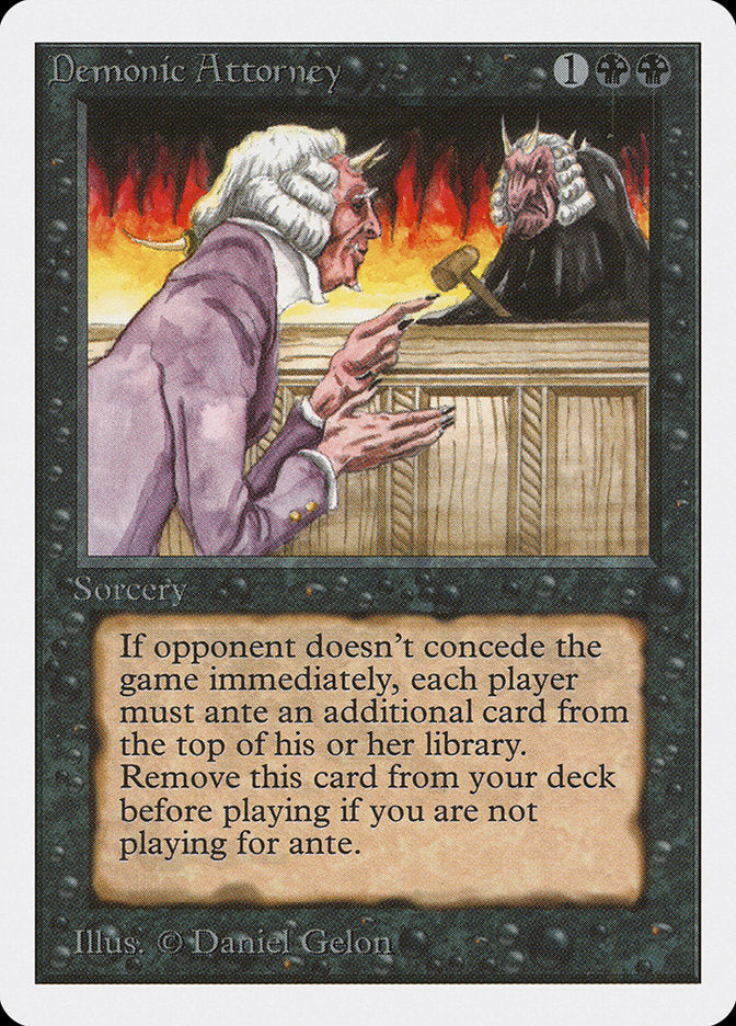 Demonic Attorney [Unlimited Edition] | Impulse Games and Hobbies