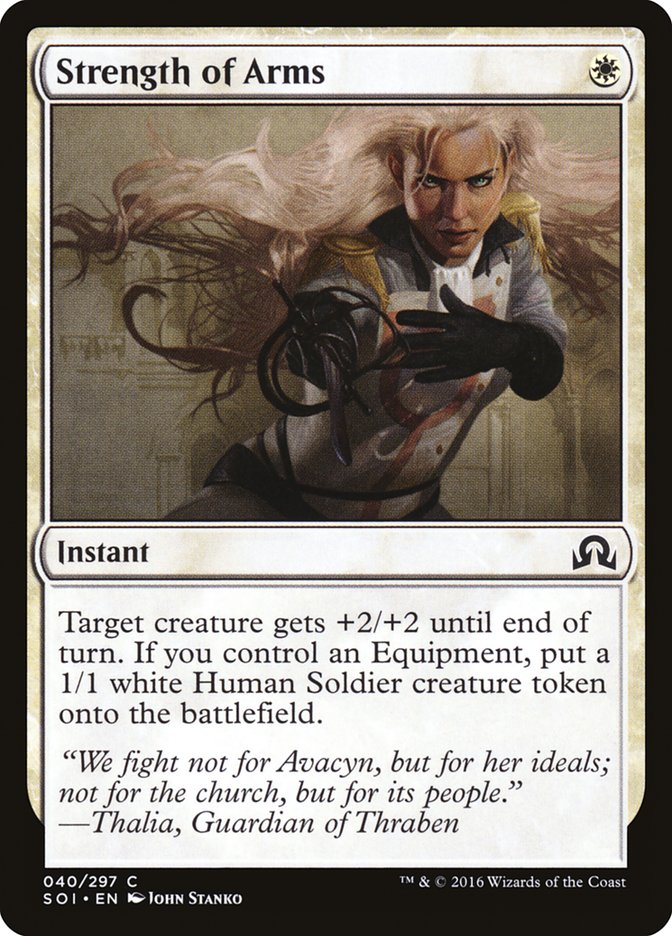 Strength of Arms [Shadows over Innistrad] | Impulse Games and Hobbies