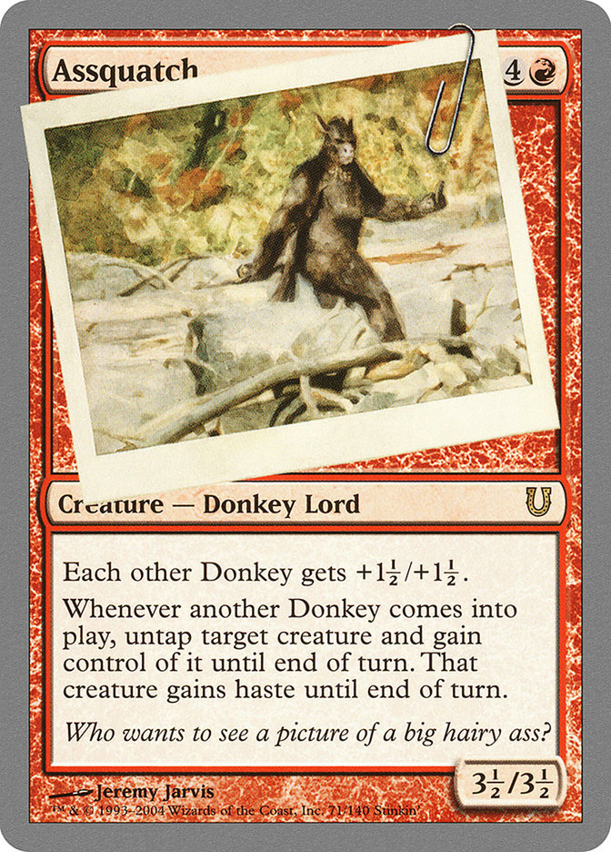 Assquatch [Unhinged] | Impulse Games and Hobbies