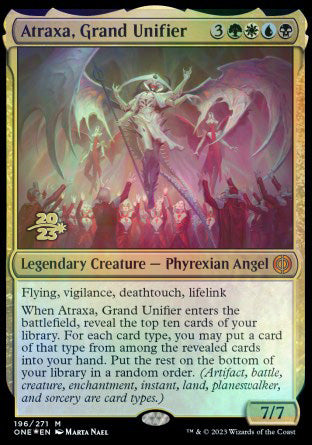 Atraxa, Grand Unifier [Phyrexia: All Will Be One Prerelease Promos] | Impulse Games and Hobbies