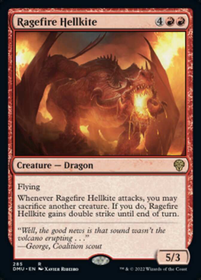 Ragefire Hellkite [Dominaria United] | Impulse Games and Hobbies