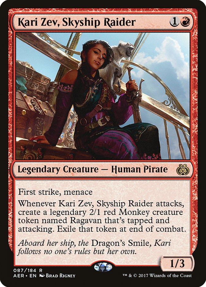 Kari Zev, Skyship Raider [Aether Revolt] | Impulse Games and Hobbies