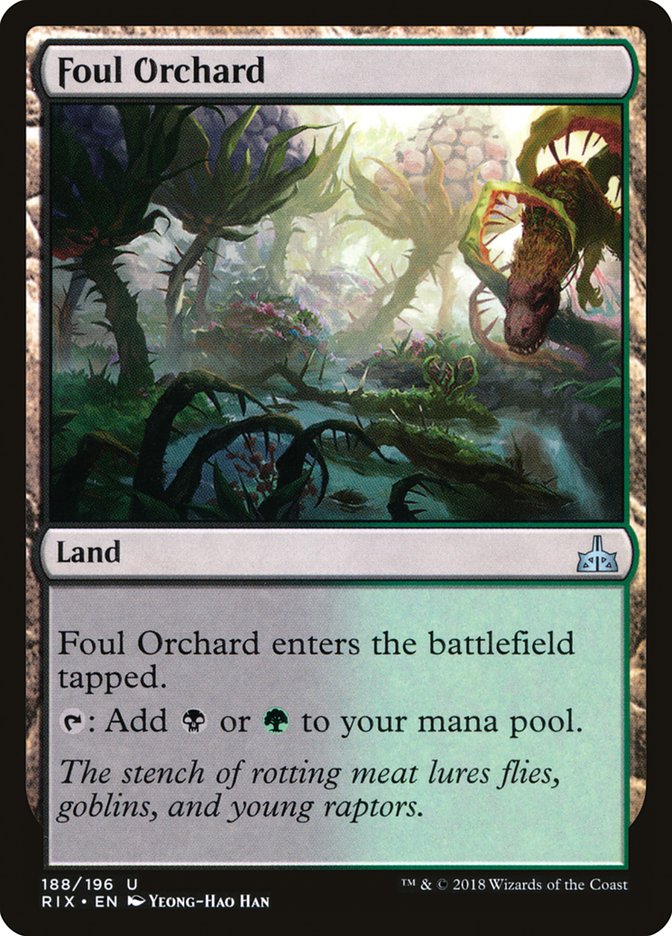 Foul Orchard [Rivals of Ixalan] | Impulse Games and Hobbies