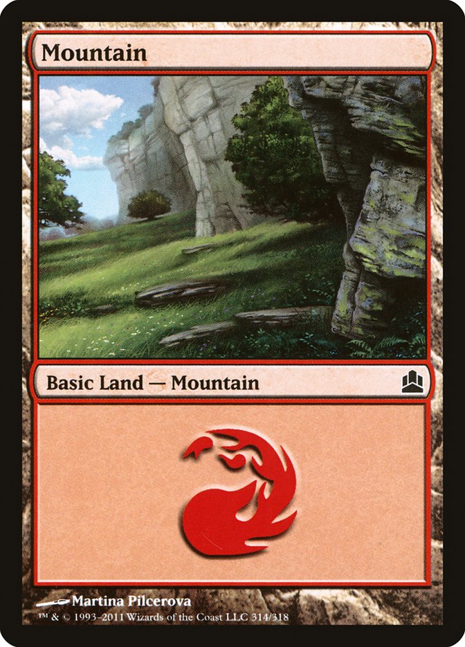 Mountain (314) [Commander 2011] | Impulse Games and Hobbies