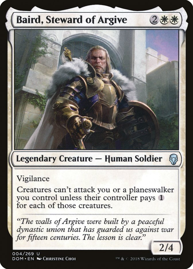 Baird, Steward of Argive [Dominaria] | Impulse Games and Hobbies