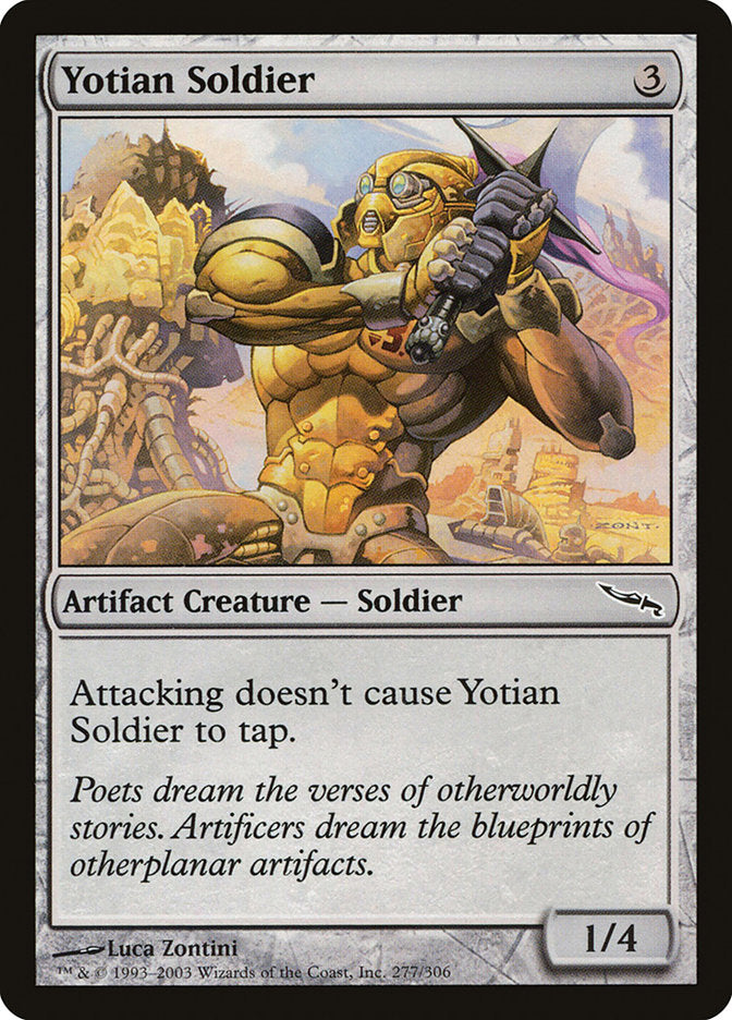 Yotian Soldier [Mirrodin] | Impulse Games and Hobbies
