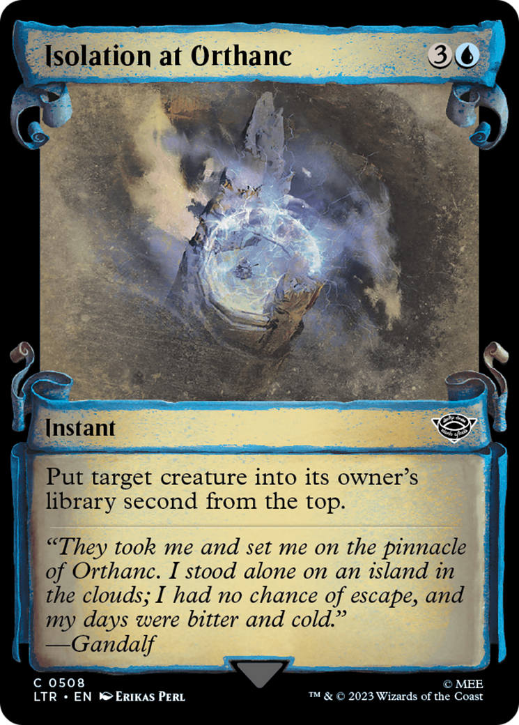 Isolation at Orthanc [The Lord of the Rings: Tales of Middle-Earth Showcase Scrolls] | Impulse Games and Hobbies