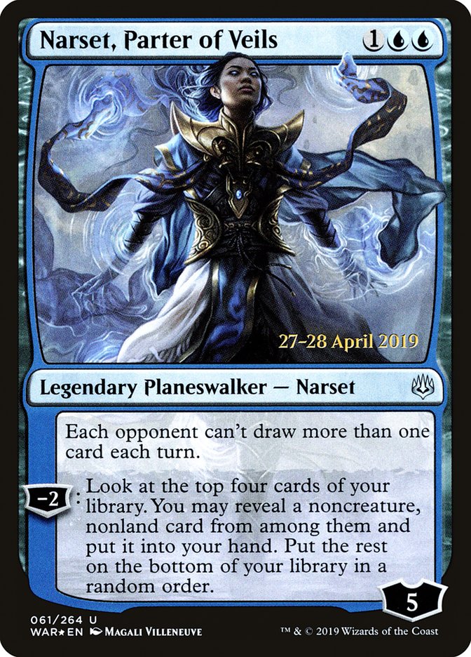 Narset, Parter of Veils  [War of the Spark Prerelease Promos] | Impulse Games and Hobbies