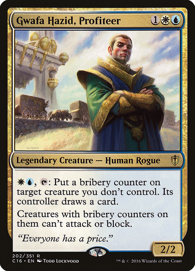 Gwafa Hazid, Profiteer [Commander 2016] | Impulse Games and Hobbies