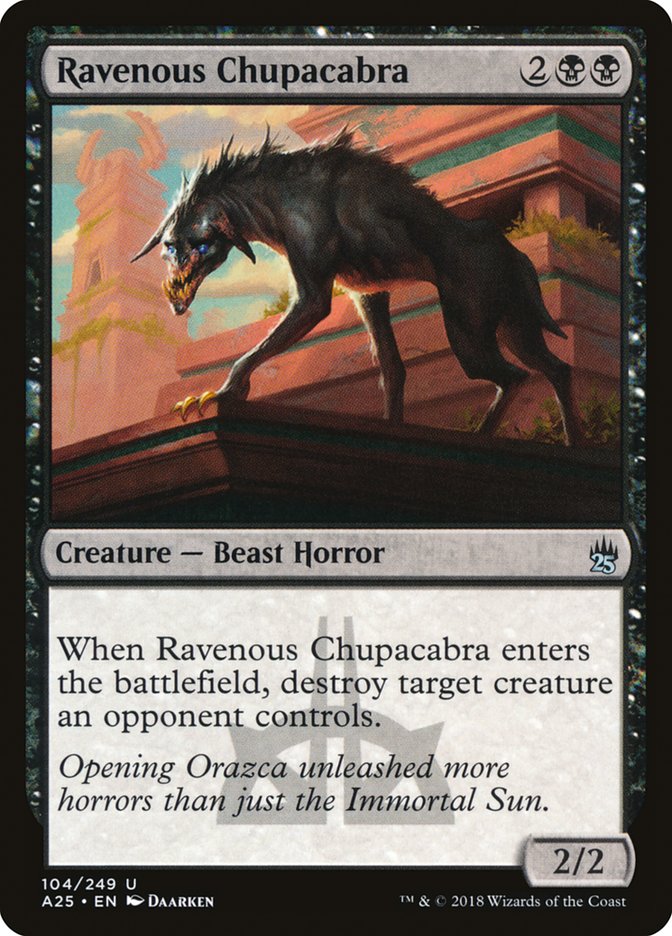 Ravenous Chupacabra [Masters 25] | Impulse Games and Hobbies