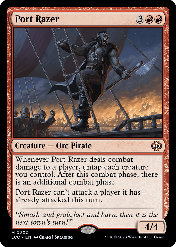 Port Razer [The Lost Caverns of Ixalan Commander] | Impulse Games and Hobbies