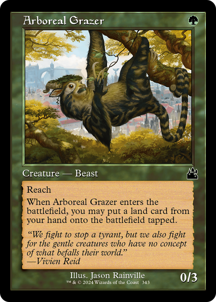 Arboreal Grazer (Retro Frame) [Ravnica Remastered] | Impulse Games and Hobbies