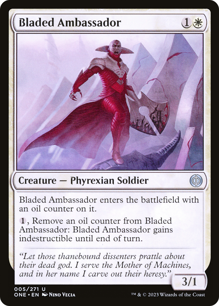 Bladed Ambassador [Phyrexia: All Will Be One] | Impulse Games and Hobbies