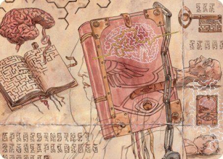 Mazemind Tome Art Card [The Brothers' War Art Series] | Impulse Games and Hobbies