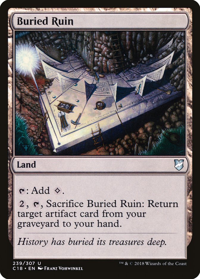 Buried Ruin [Commander 2018] | Impulse Games and Hobbies