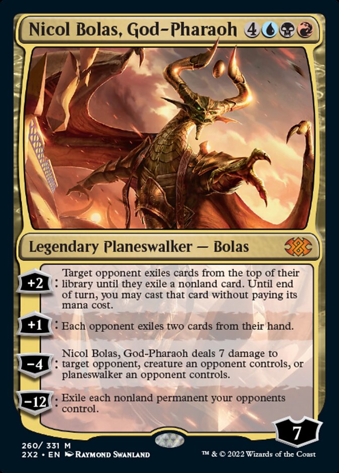 Nicol Bolas, God-Pharaoh [Double Masters 2022] | Impulse Games and Hobbies