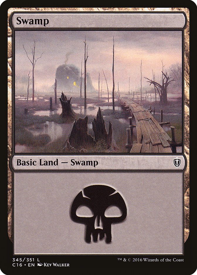 Swamp (345) [Commander 2016] | Impulse Games and Hobbies