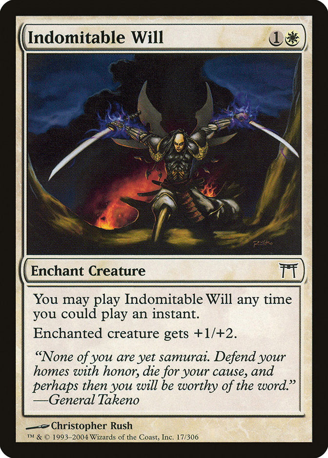 Indomitable Will [Champions of Kamigawa] | Impulse Games and Hobbies