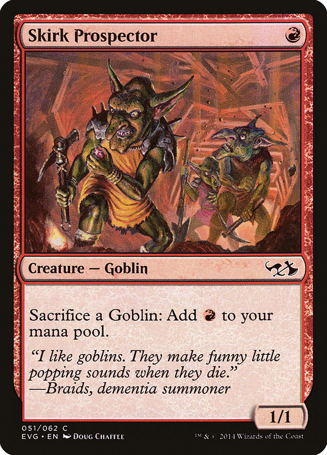 Skirk Prospector (Elves vs. Goblins) [Duel Decks Anthology] | Impulse Games and Hobbies