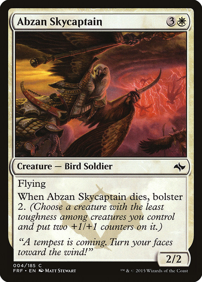 Abzan Skycaptain [Fate Reforged] | Impulse Games and Hobbies