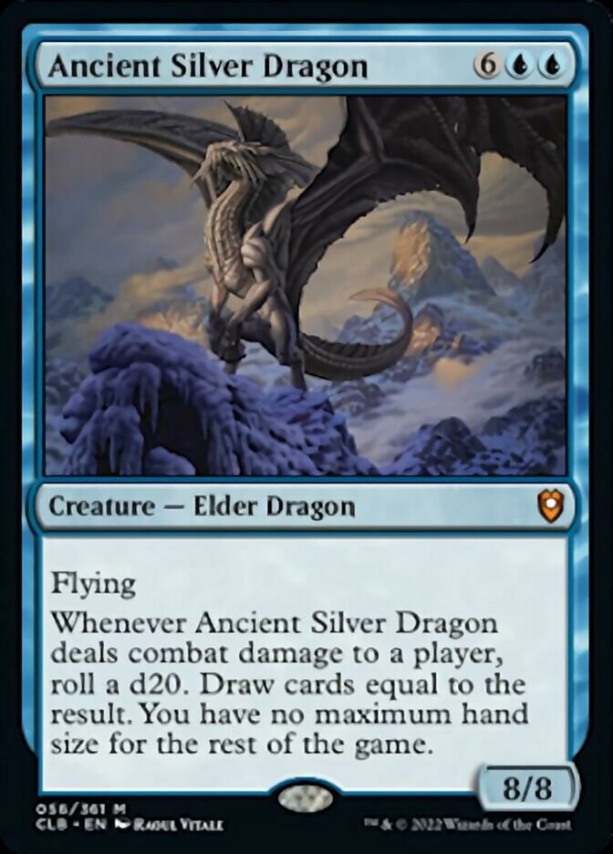 Ancient Silver Dragon [Commander Legends: Battle for Baldur's Gate] | Impulse Games and Hobbies