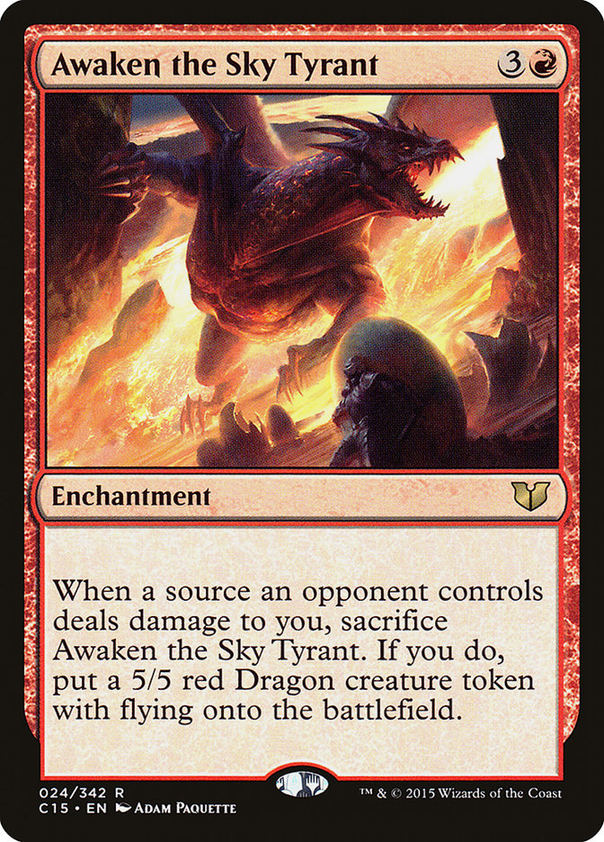 Awaken the Sky Tyrant [Commander 2015] | Impulse Games and Hobbies