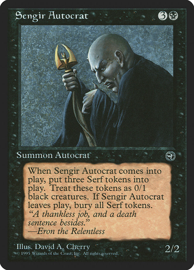 Sengir Autocrat [Homelands] | Impulse Games and Hobbies