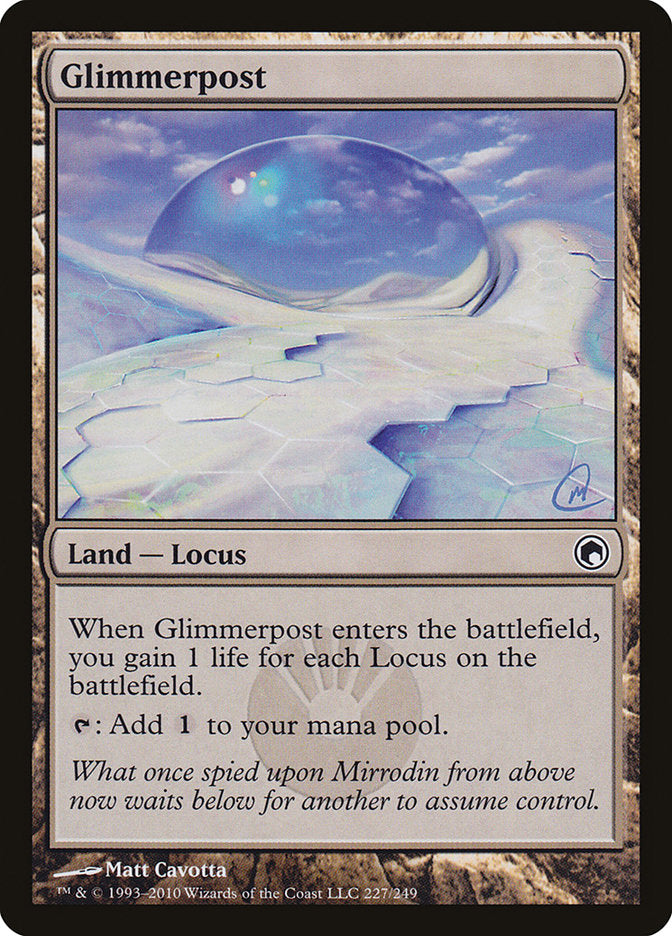 Glimmerpost [Scars of Mirrodin] | Impulse Games and Hobbies