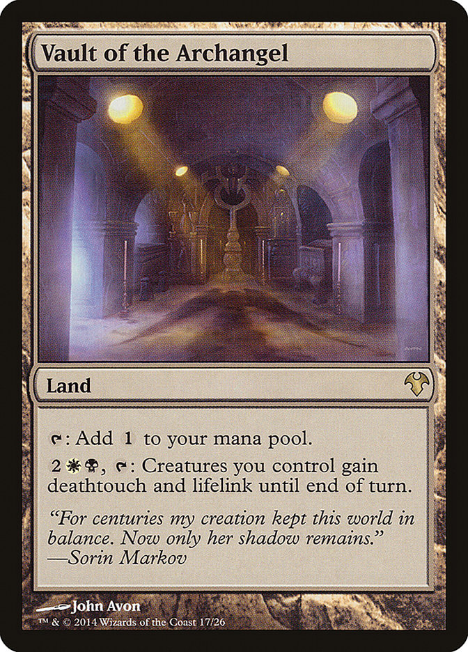 Vault of the Archangel [Modern Event Deck 2014] | Impulse Games and Hobbies