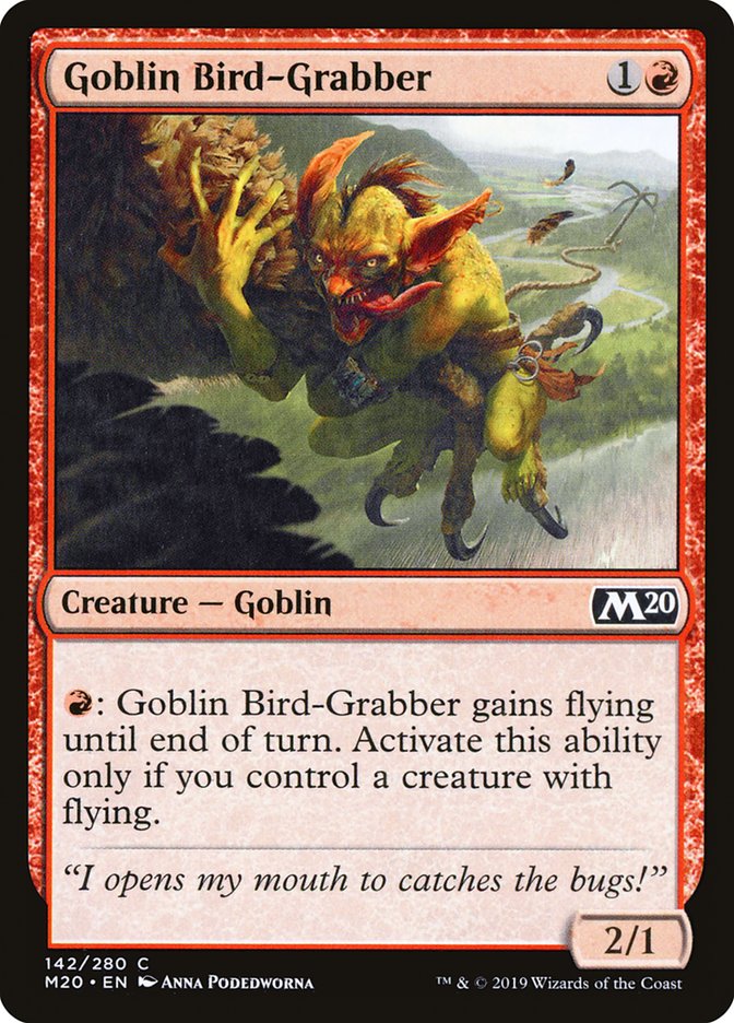 Goblin Bird-Grabber [Core Set 2020] | Impulse Games and Hobbies