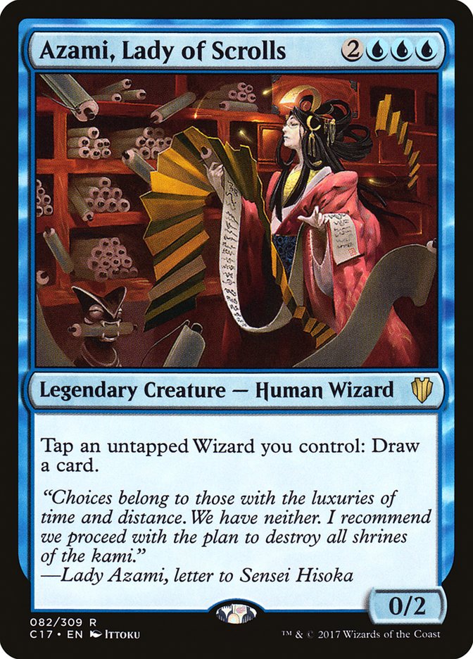 Azami, Lady of Scrolls [Commander 2017] | Impulse Games and Hobbies