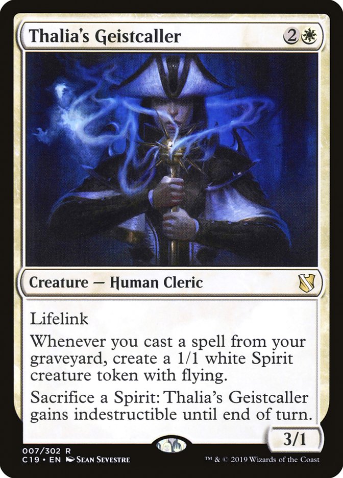 Thalia's Geistcaller [Commander 2019] | Impulse Games and Hobbies