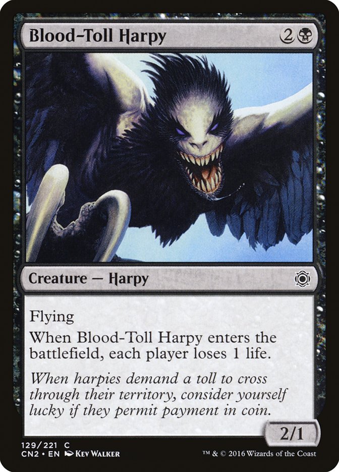 Blood-Toll Harpy [Conspiracy: Take the Crown] | Impulse Games and Hobbies